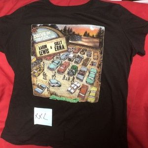 Aaron Lewis and Sully Erna concert tshirt
